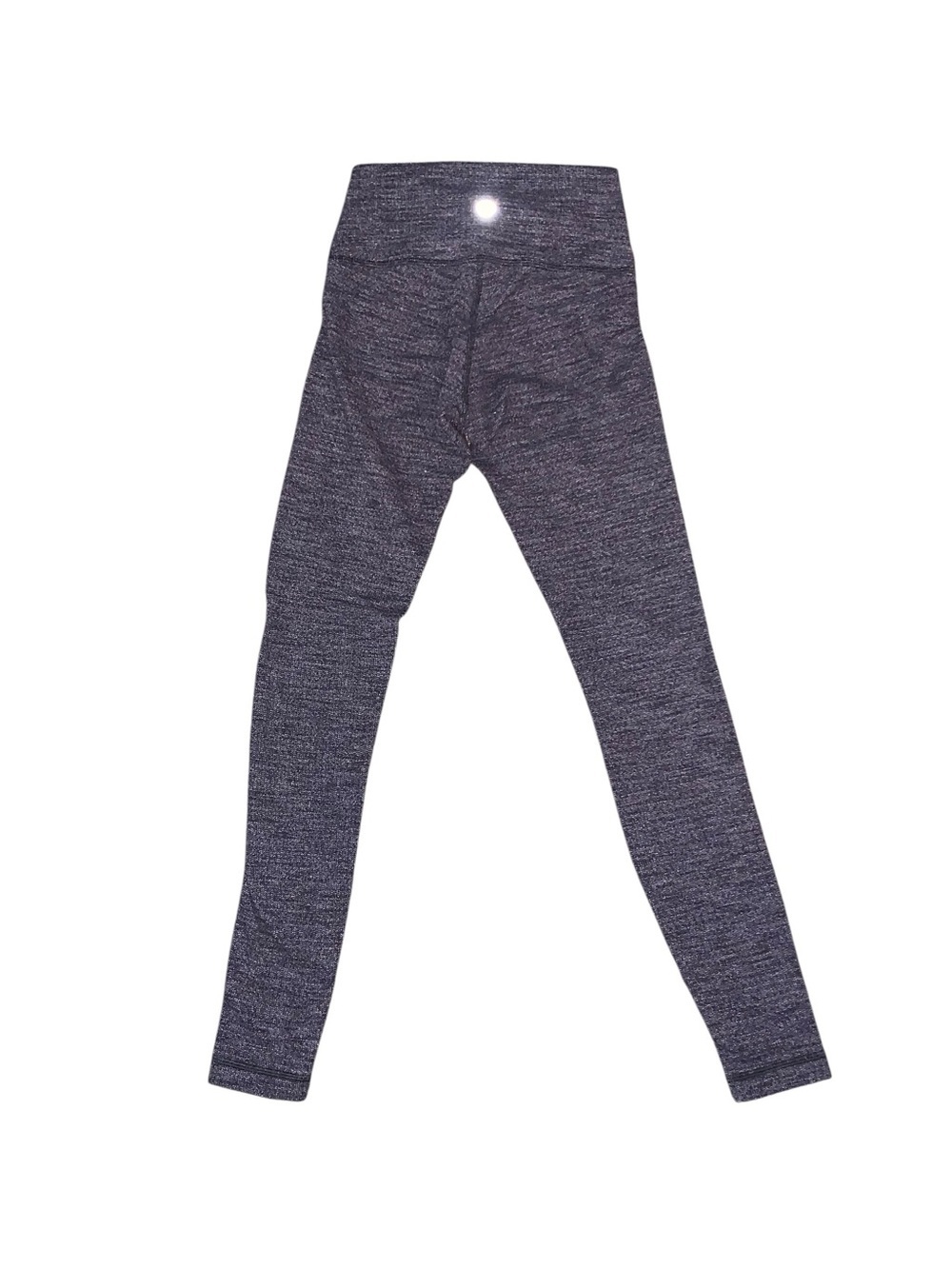 Lululemon Wunder Under Leggings Womens Size 4 Gray Space Dye High Rise Yoga Pant